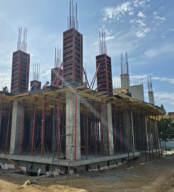 Строительство дома ЖК Богатырь