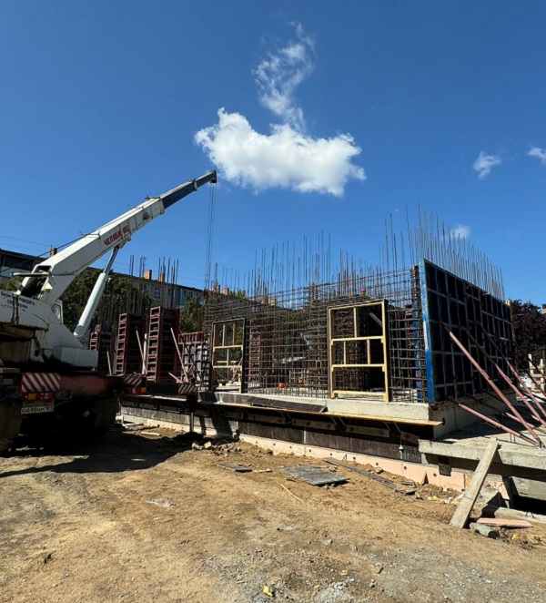 Строительство дома ЖК Богатырь