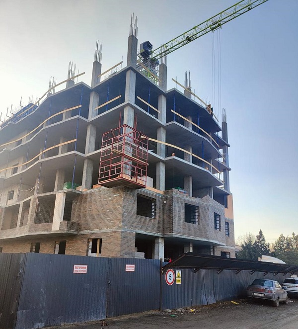 Строительство дома ЖК Богатырь