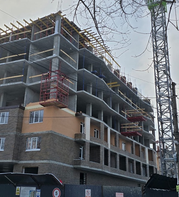 Строительство дома ЖК Богатырь